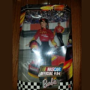 Nascar Official #94 Barbie Collector Edition Mc Do